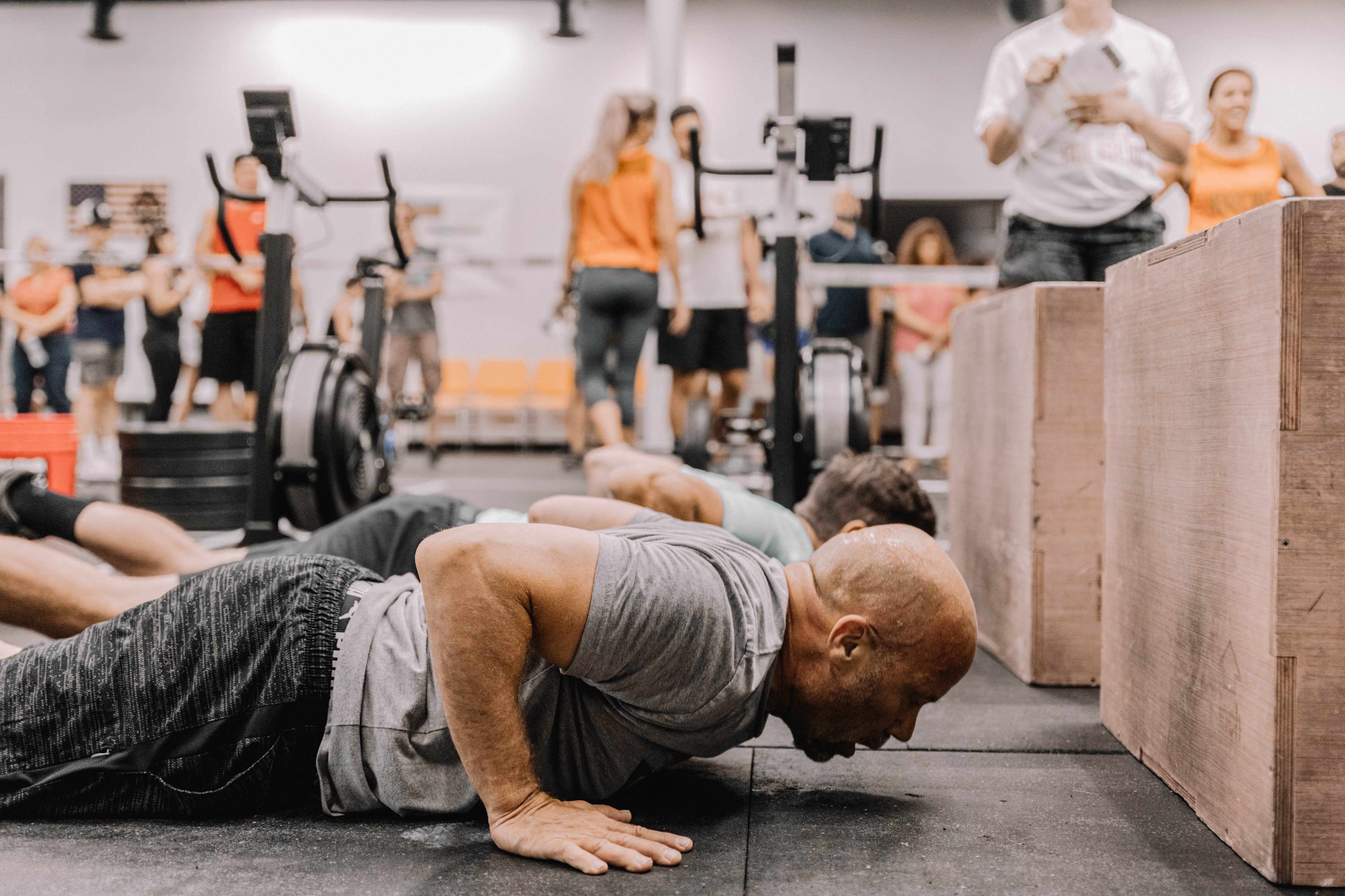 Training at The Corner Gym